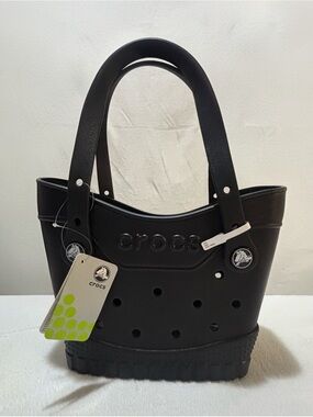 NWT Crocs Classic Small Tote Bag in Black